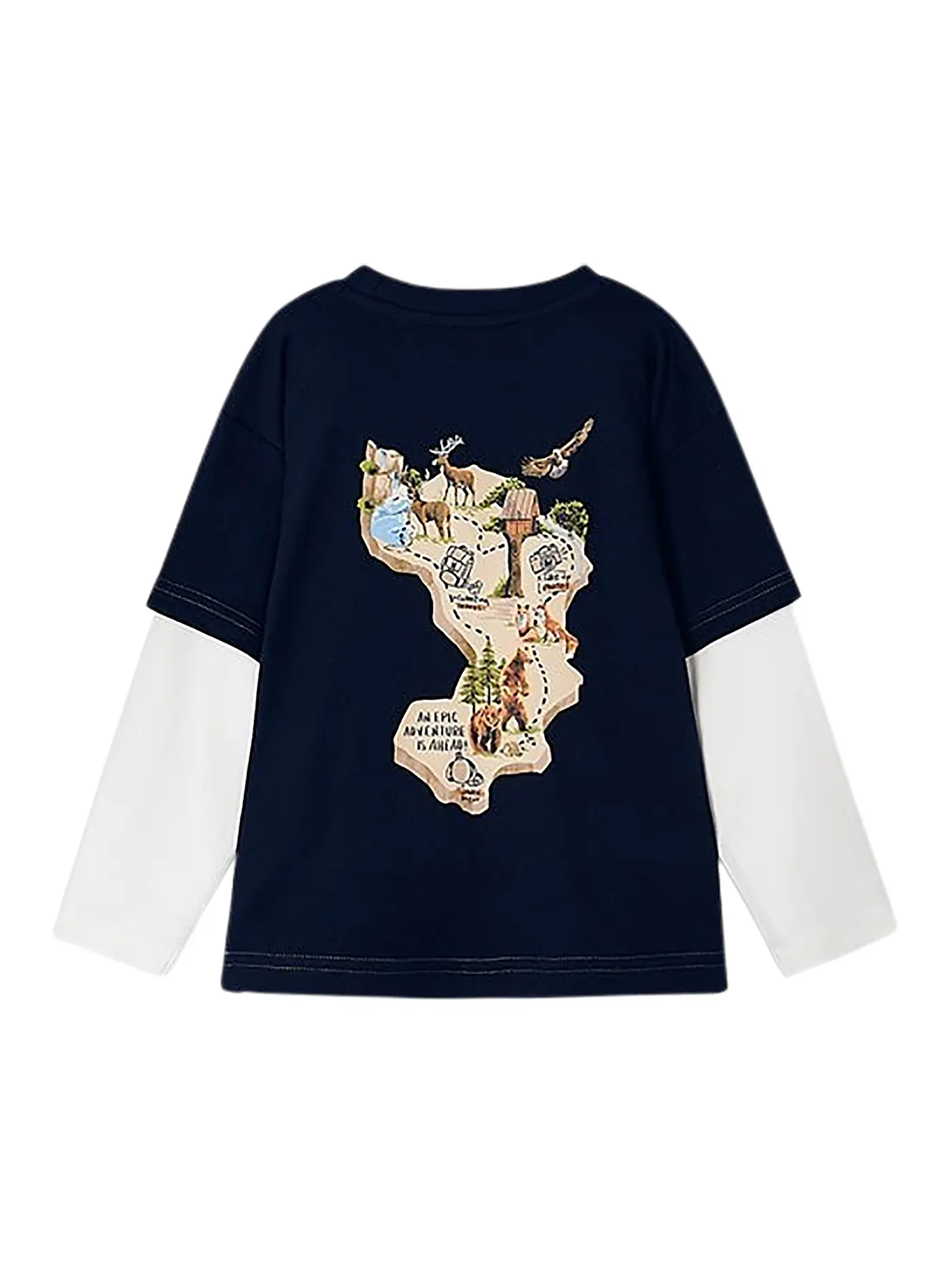 MAYORAL | Jungen Langarmshirt | dunkelblau